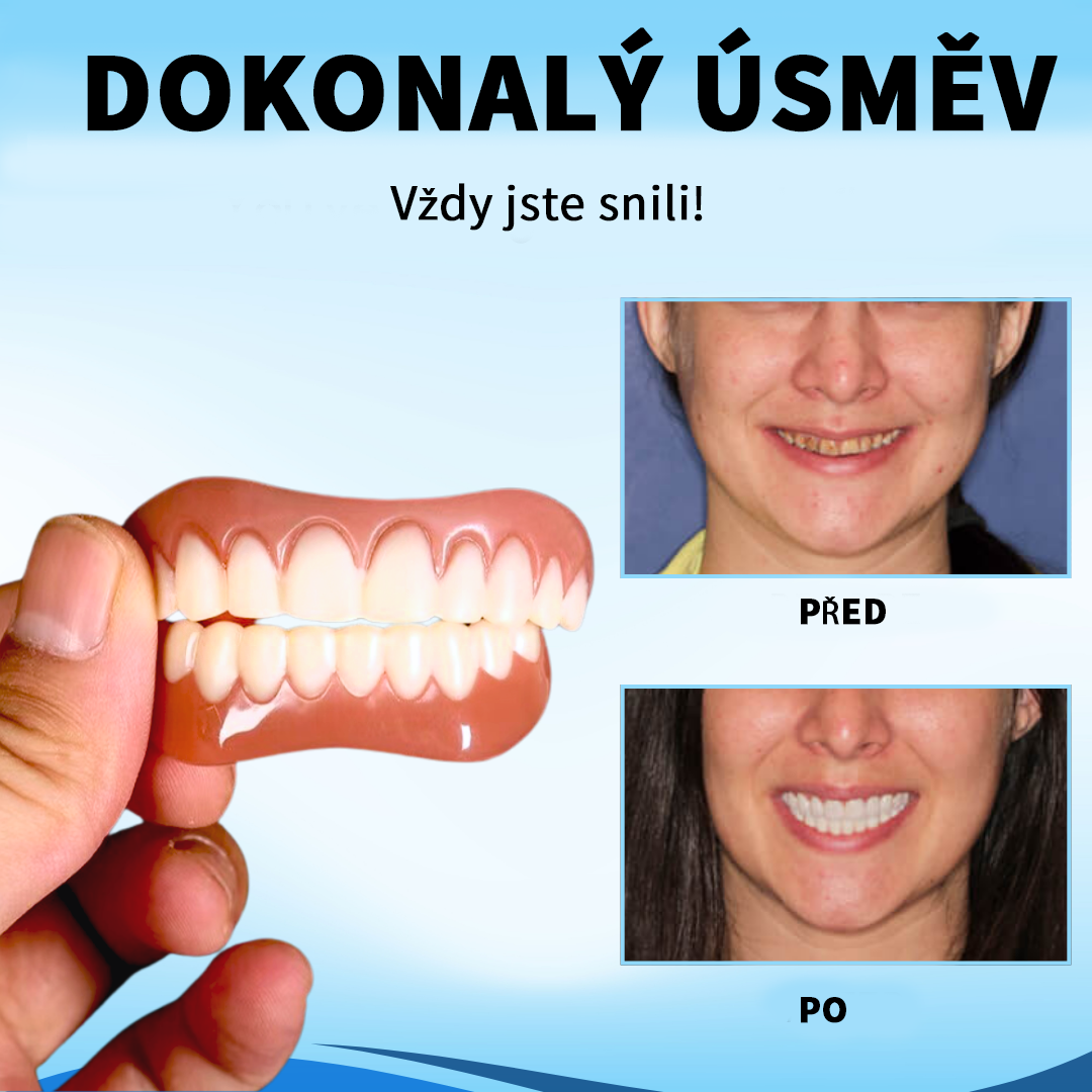 🦷AEXZR™ Sada silikonových protéz Reline (⏰časově omezená sleva trvá 30 minut⏰)