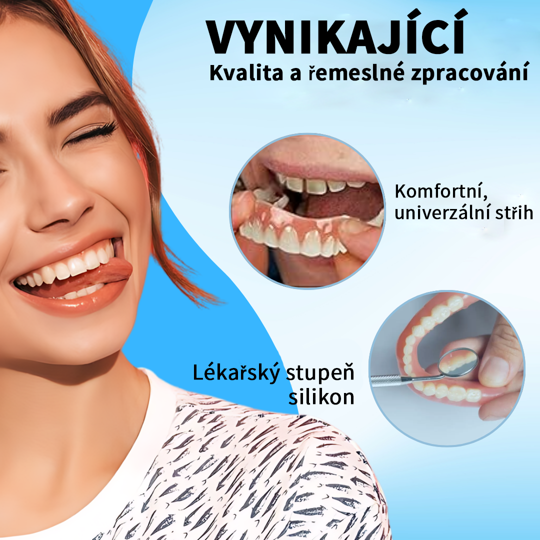 🦷AEXZR™ Sada silikonových protéz Reline (⏰časově omezená sleva trvá 30 minut⏰)