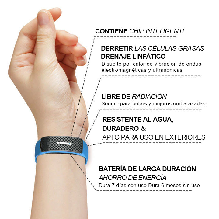 【💎Tienda insignia oficial💎】𝐆𝐅𝐎𝐔𝐊™ Muñequera ultrasónica para eliminar grasa y desintoxicar - Energy Balance 🎁 (Descuento por tiempo limitado + Recomendado por un médico)