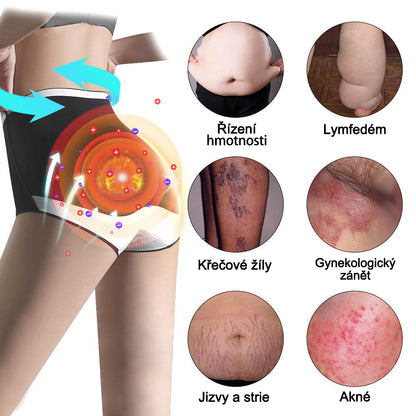 Samozahřívací turmalínové šortky III z titanového vlákna – vytvarujte si své vysněné tělo!